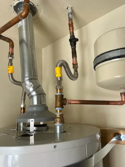 Water heater installation and plumbing repair in Hotchkissville