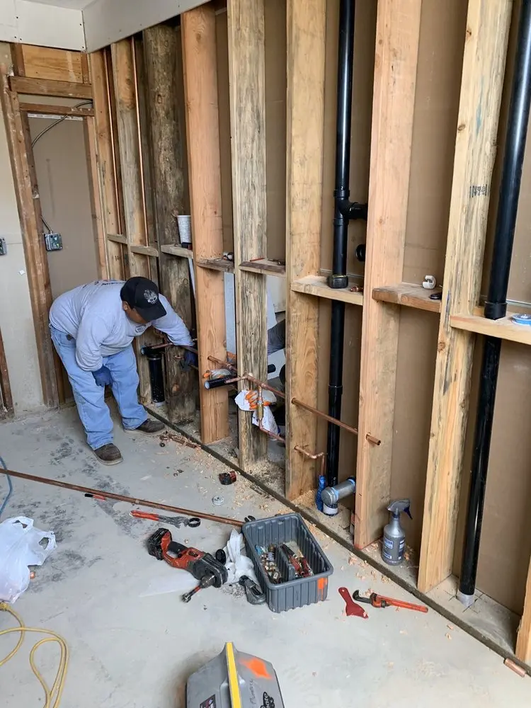 Commercial rough-in plumbing for Gas Line Repair in Hotchkissville
